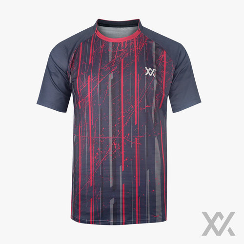 [맥스] 남성 여성 경기복 티셔츠 MXST022T_Gray Red