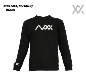 [맥스] 맨투맨 티셔츠 MXLS04 블랙/화이트/네이브 3종