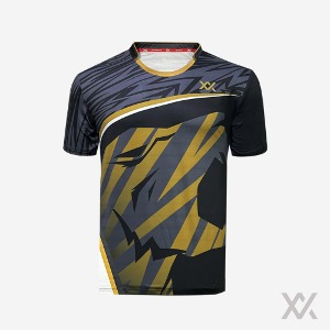 [맥스] 남성 여성 경기복 티셔츠 MXSET042T 블랙